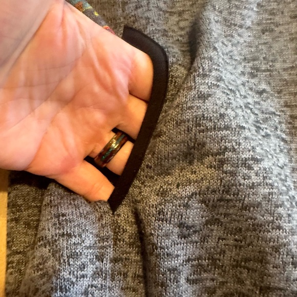 SIMPLY SOUTHERN Women's Southwestern Seahorse 1/4 Snap Jacket Size Large - Picture 8 of 11